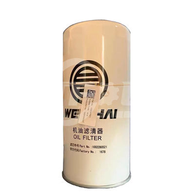 खरीदें तेल फिल्टर 1002280521 के लिए Sinotruk Howo ट्रक WEICHAI इंजन पार्ट्स ऑनलाइन निर्माण