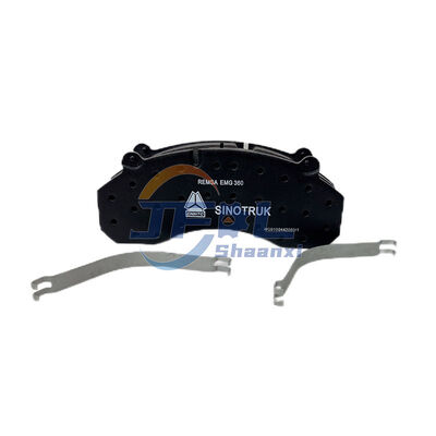 WG91004430501 घर्षण डिस्क Sinotruk Howo के लिए फ्रंट ब्रेक पैड